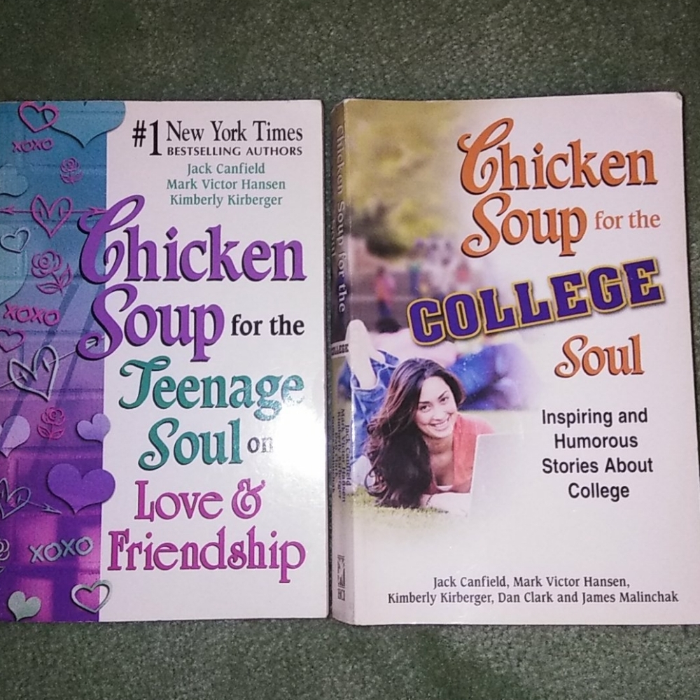 2 books Chicken Soup for the Soul